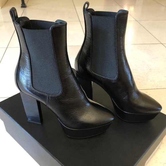 Saint Laurent Moroder Ankle Boots - Picture 1 of 8